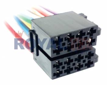 FICHA DE CONEXION ROYALTEK FICHA DE CONEXION ROYALTEK 16 (DIECISEIS) VIAS HEMBRA ESTEREO UNIVERSAL CONTRAFICHA RTF 1447 - VENTA EN PAQUETES DE 5 UNIDADES ---